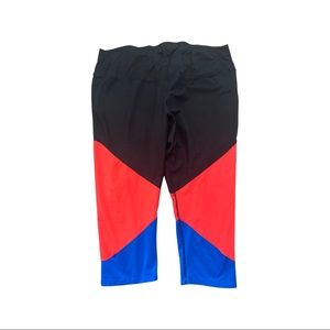 Lane Bryant Livi Active Cropped Colorblock Leggings